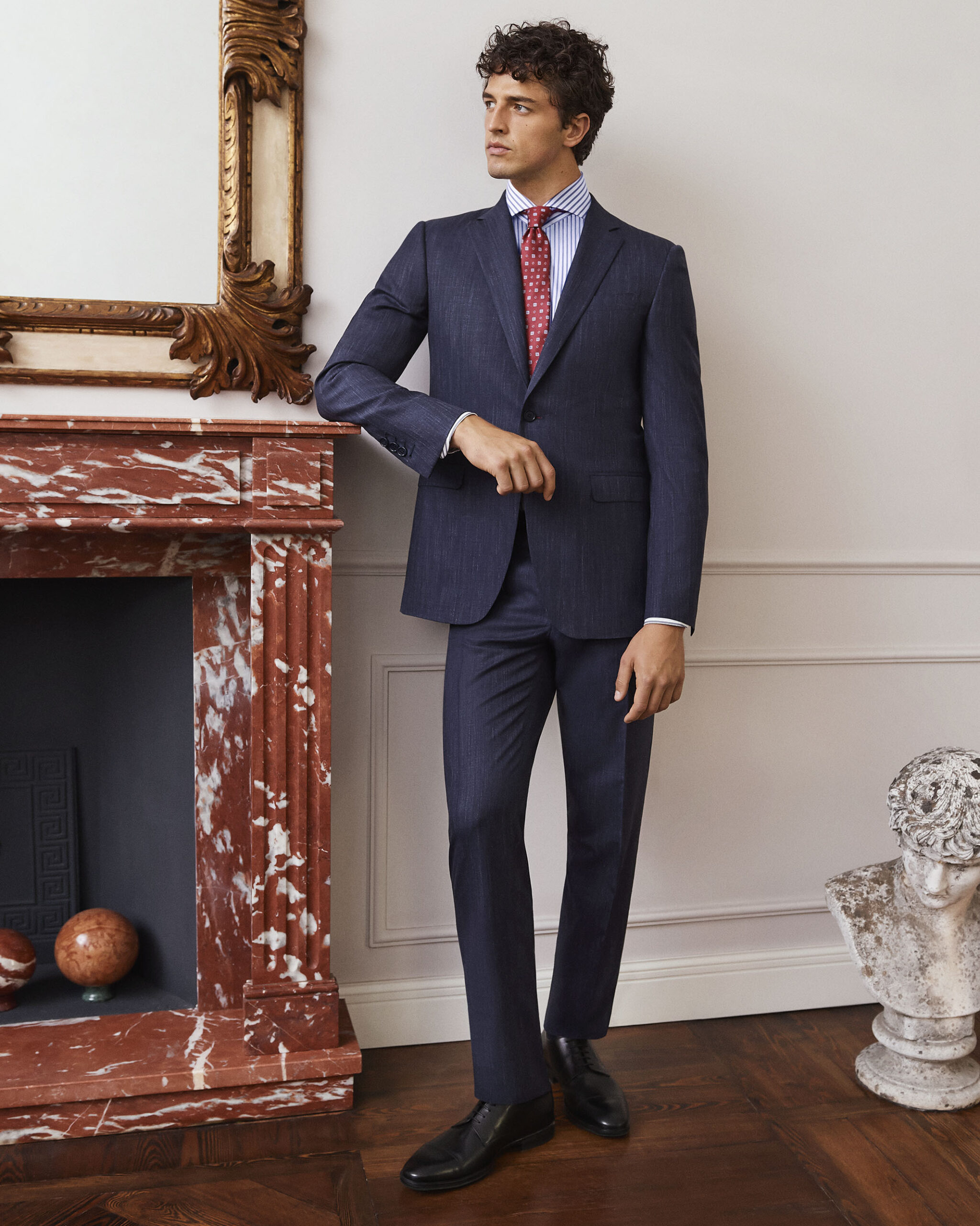 Navy Canali suit