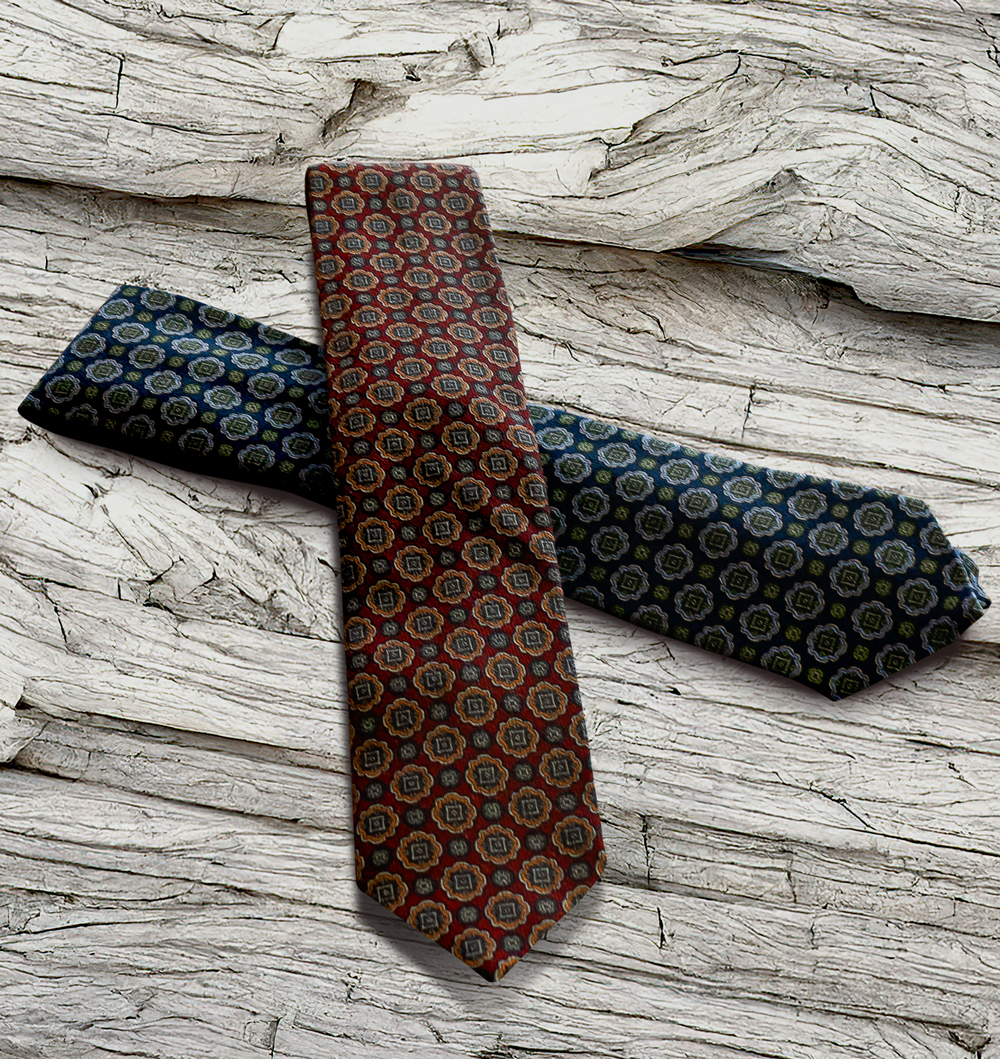 Canali Wool and Silk Ties
